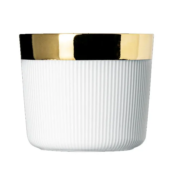 Sieger by Fürstenberg Champagnerbecher Sip of Gold Stella mit Rillenstruktur