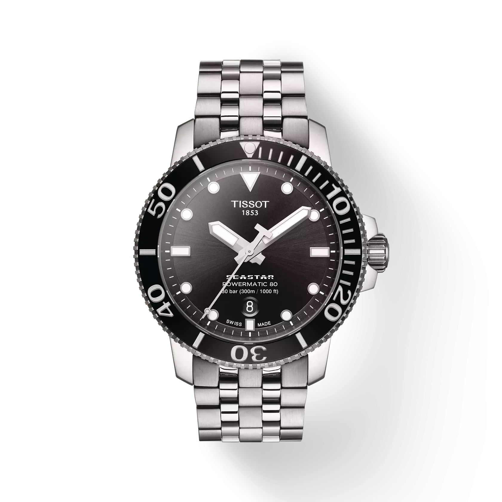 Orologio solo tempo TISSOT Seastar 1000 Powermatic 80