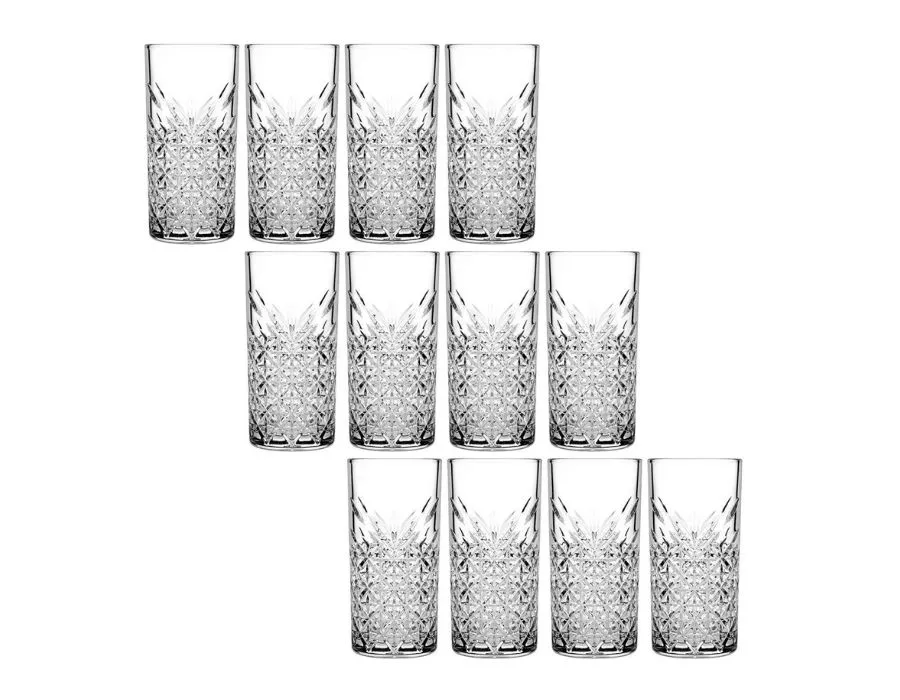 Pasabahce TIMELESS 52800 Longdrinkglas 450 ml 12er SET