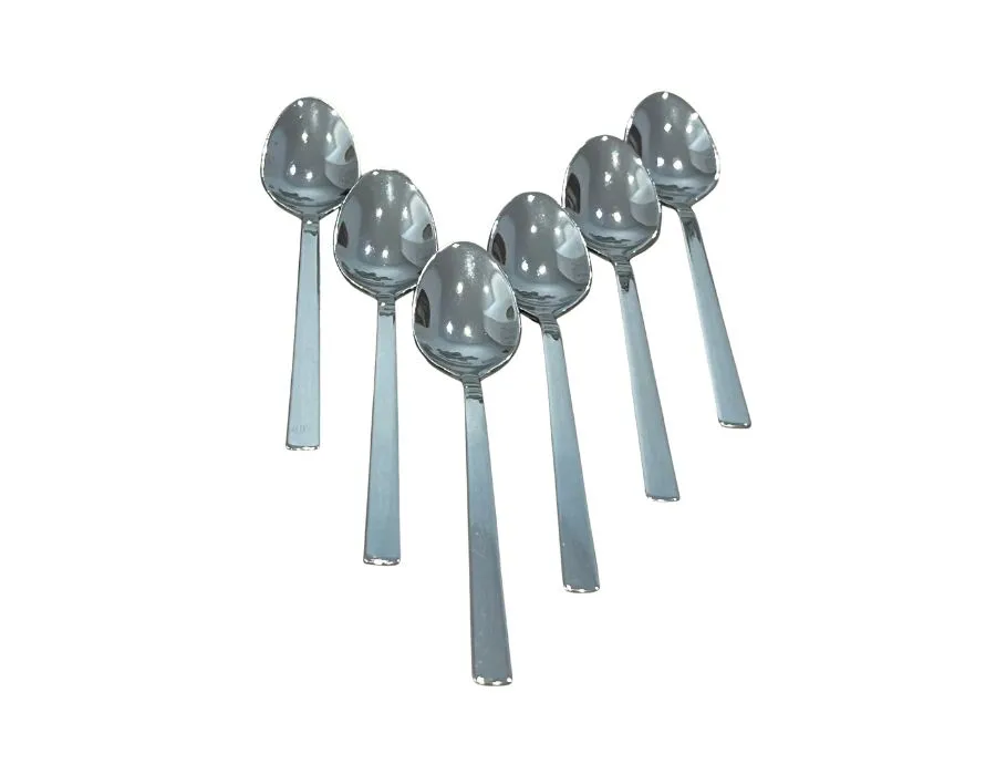 CiCiHOME Teelöffel Mokkalöffel 18/10 - Edelstahl 6er Set