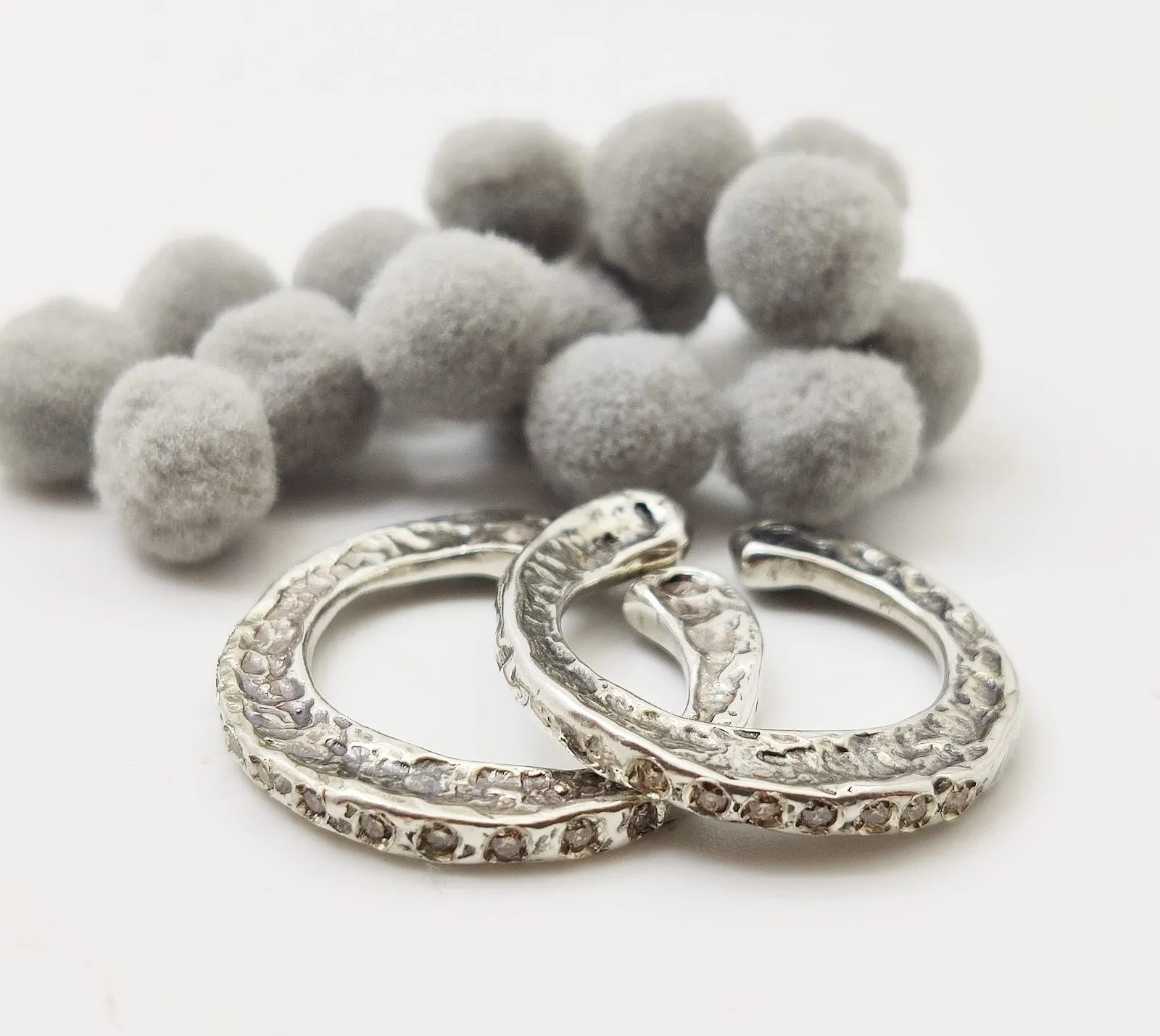 Anello Circle diamanti