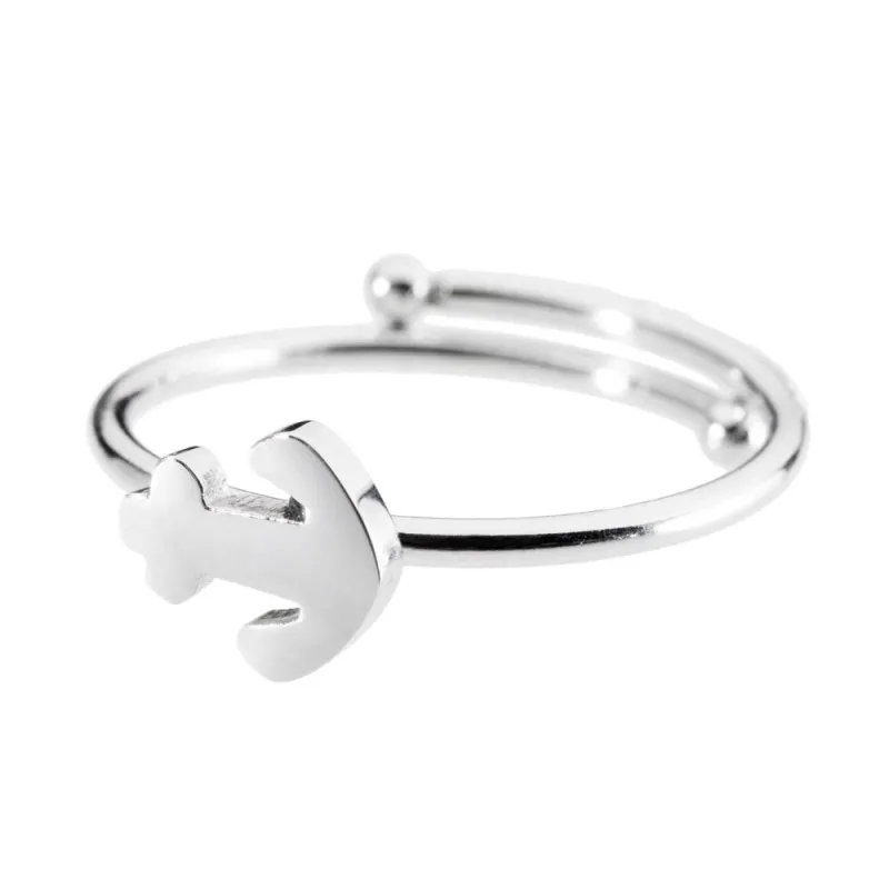 Anello con ancora
