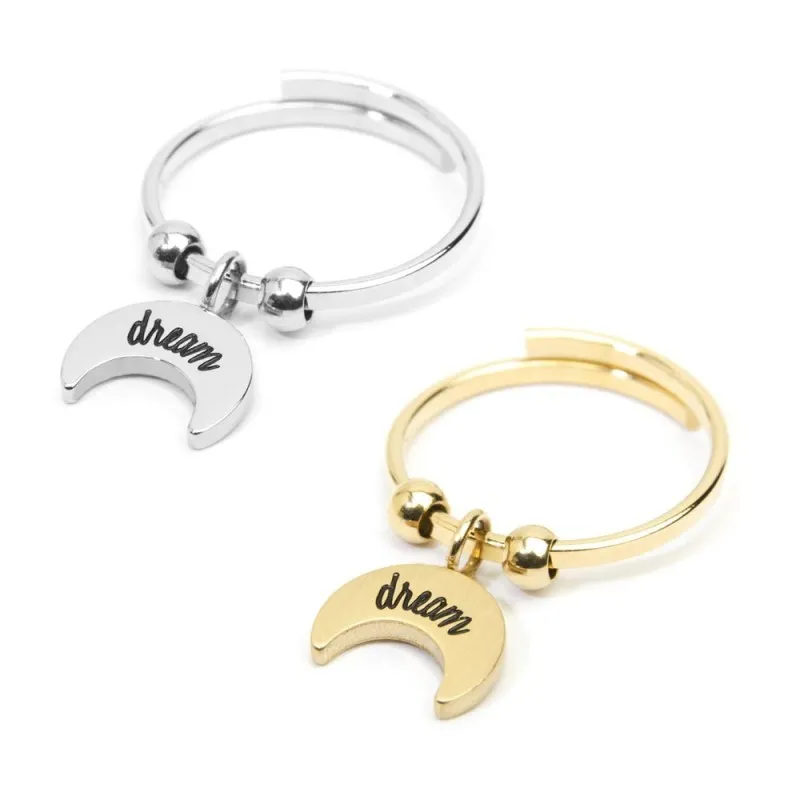 Anello luna dream pendente