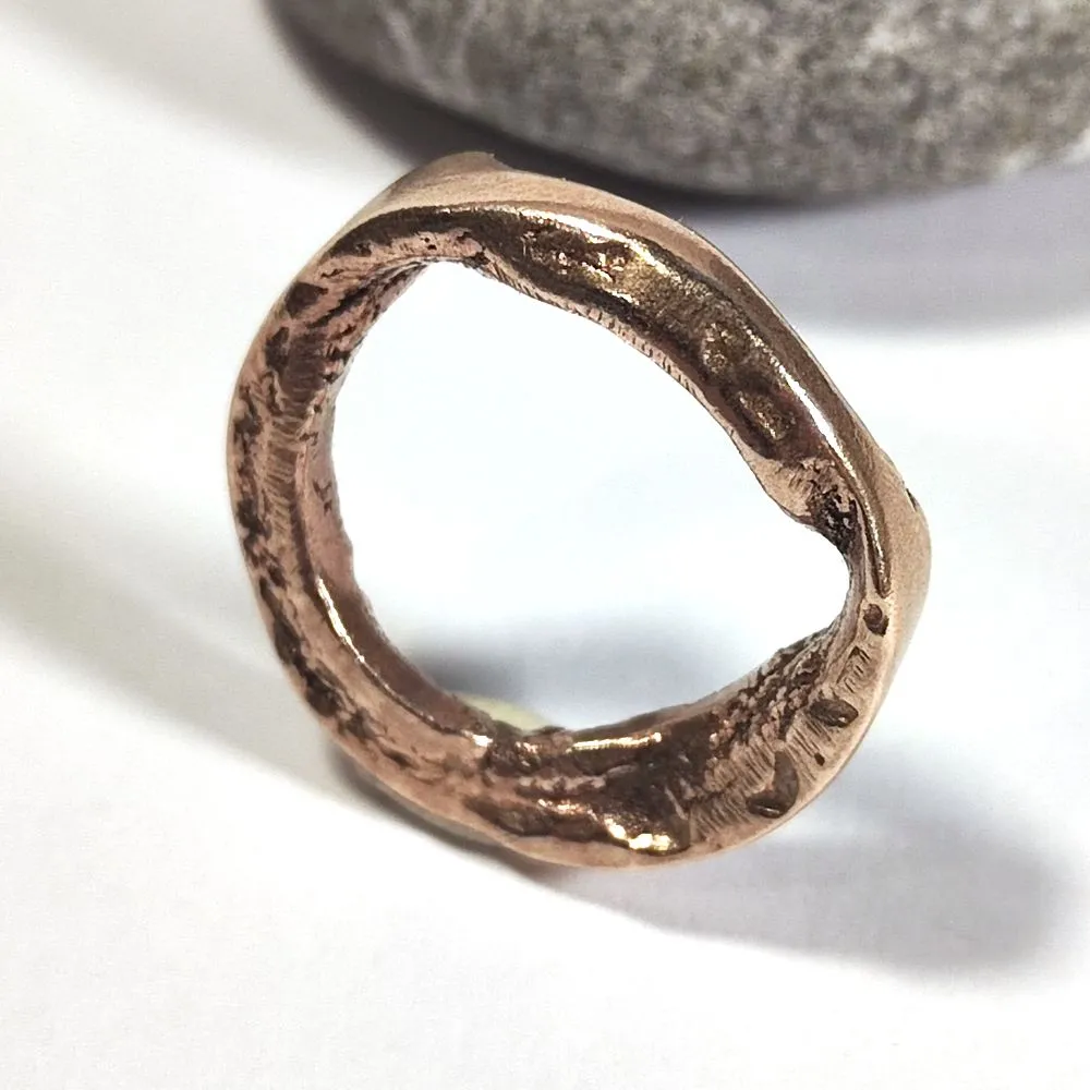 Anello SOLOTE in bronzo da donna o uomo misura 7