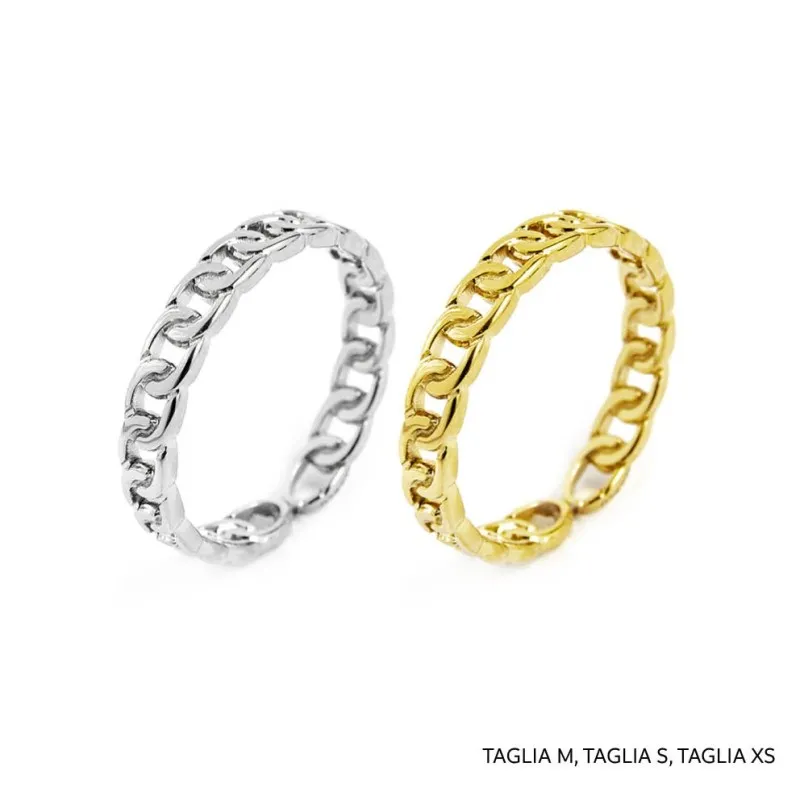 Anello trama grumetta