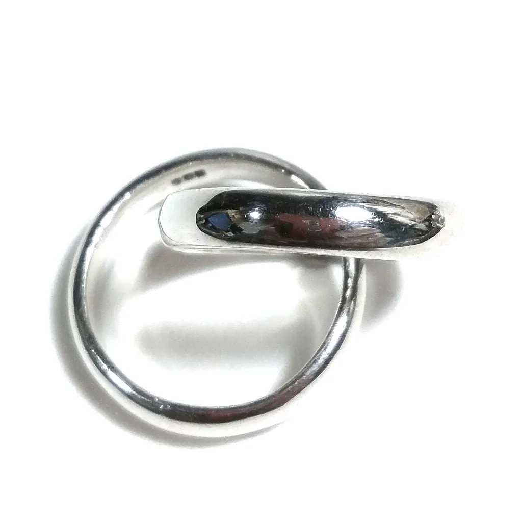 925 Silver Band Ring Handcrafted RING - NADIA