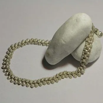 Cavigliera argento semi rigida - DALTONGANJ