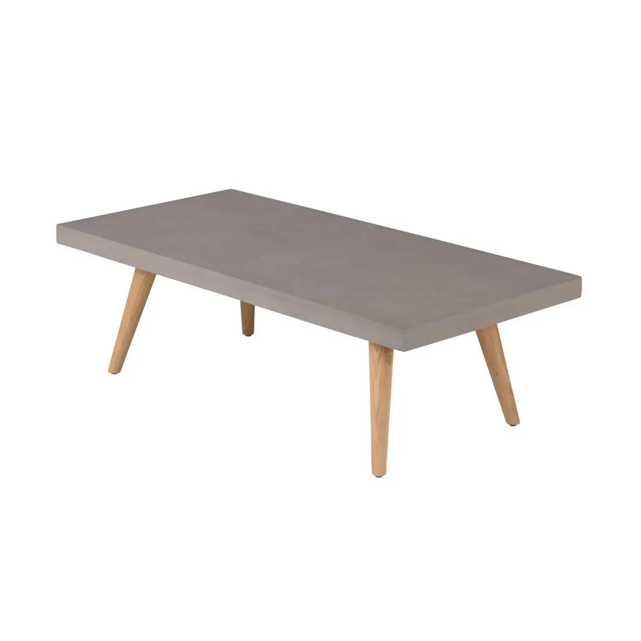 BETON - Niedriger Tisch rechteckig 120 cm