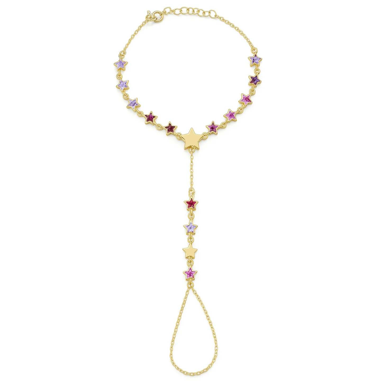 Bracciale Baciamano con Stelle