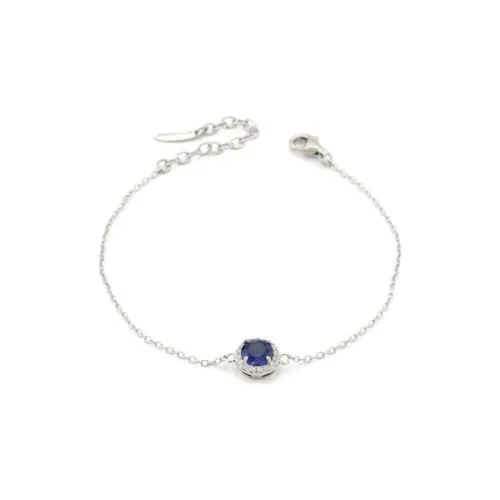 Bracciale con cristallo blu Boccadamo