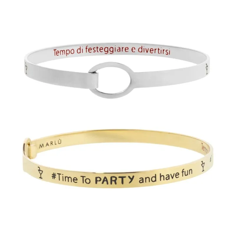 Bracciale rigido cocktail