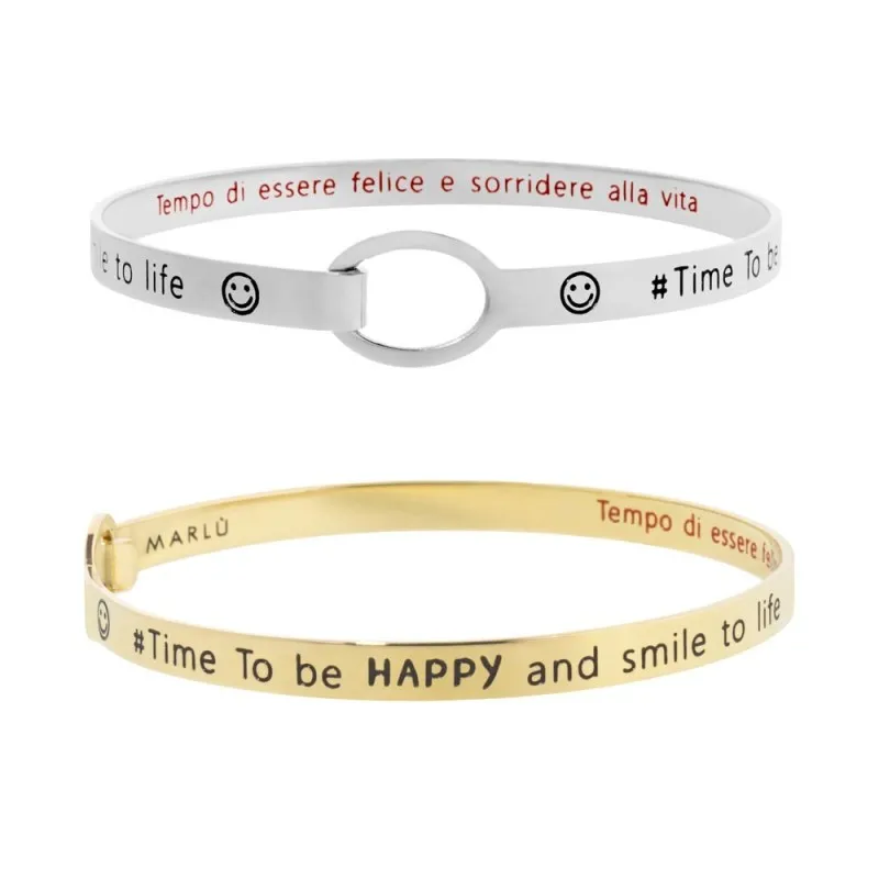 Bracciale rigido smile