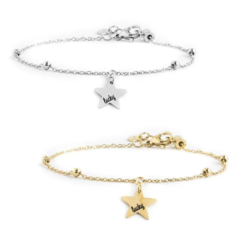 Bracciale stella lucky