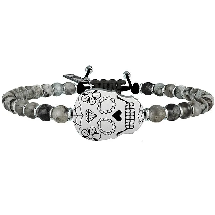 Bracciale Kidult uomo Teschio messicano-Senza paura