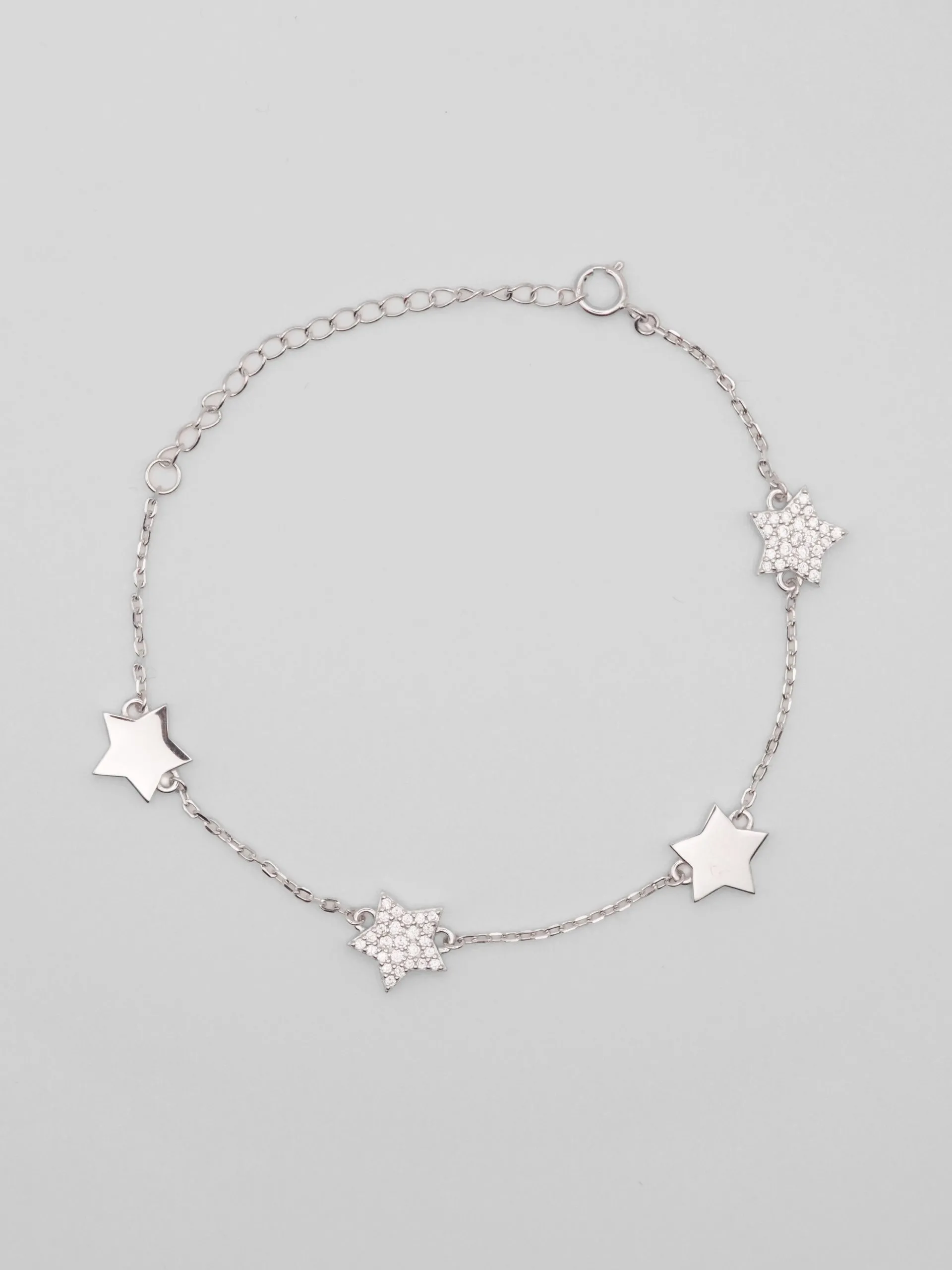 Bracciale Argento Stars