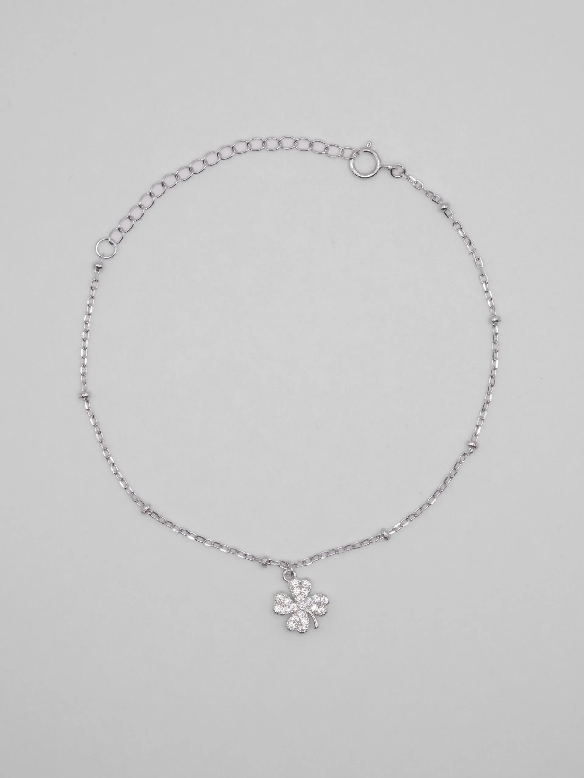 Bracciale Argento Quadrifoglio