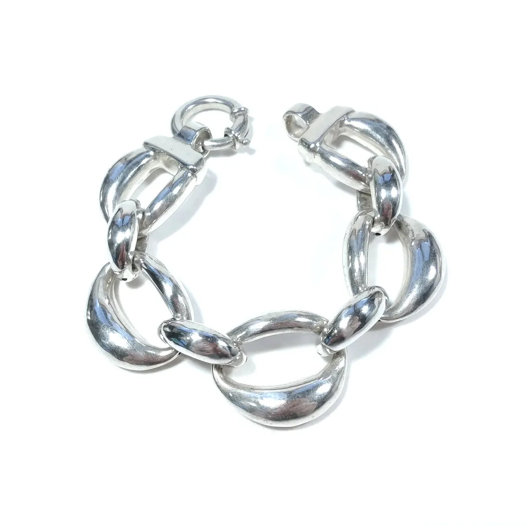 Bracciale d'argento in argento 925 Bracciale catena | GIOIELLI IN ARGENTO