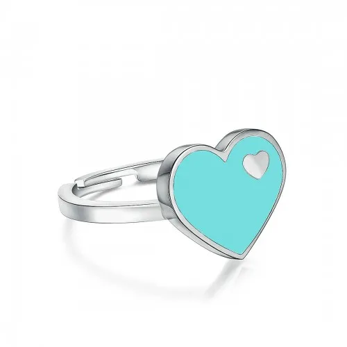 BRAND 03RG002T-14  Anello Regolabile con Cuore