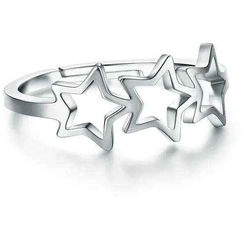 BRAND 06RG010-12  Anello Regolabile con Stelle Vuote
