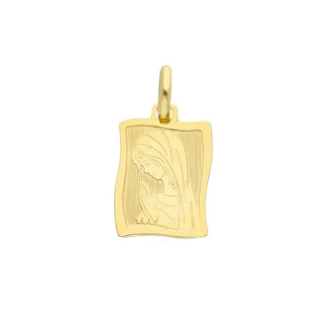 Ciondolo Madonna Oro Giallo 9kt
