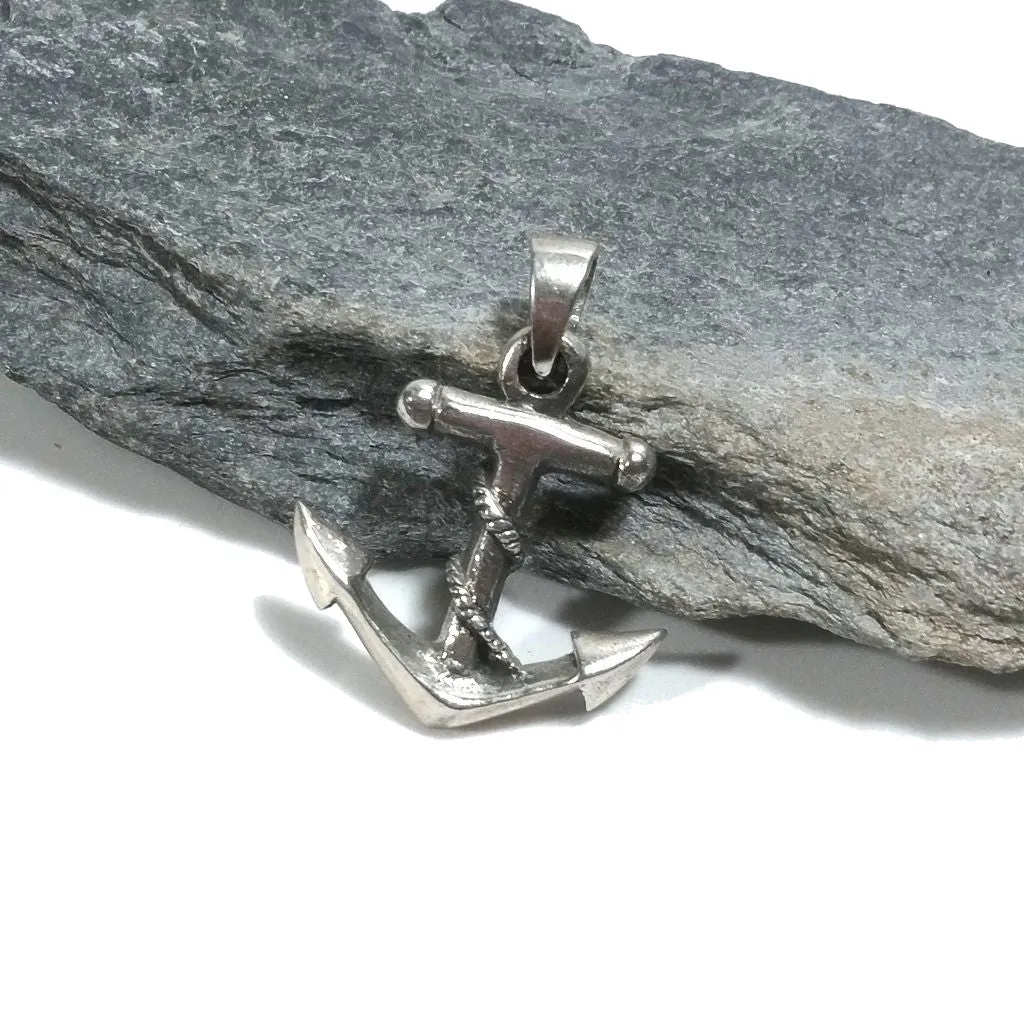 Anhänger mit Anker 925 Silber - ANKER