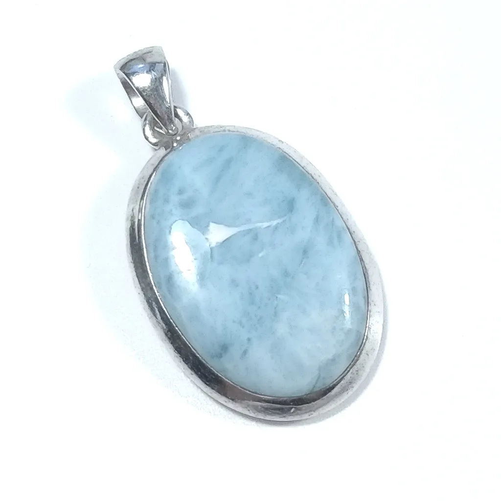 925er Silberanhänger mit Larimar - MATHURA