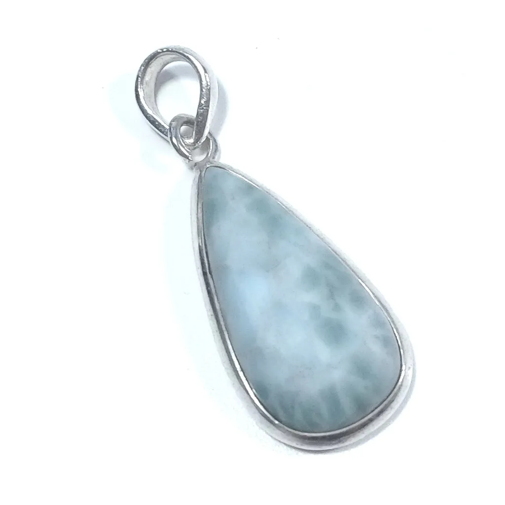 STEINANHÄNGER | in 925er Silber mit Larimar