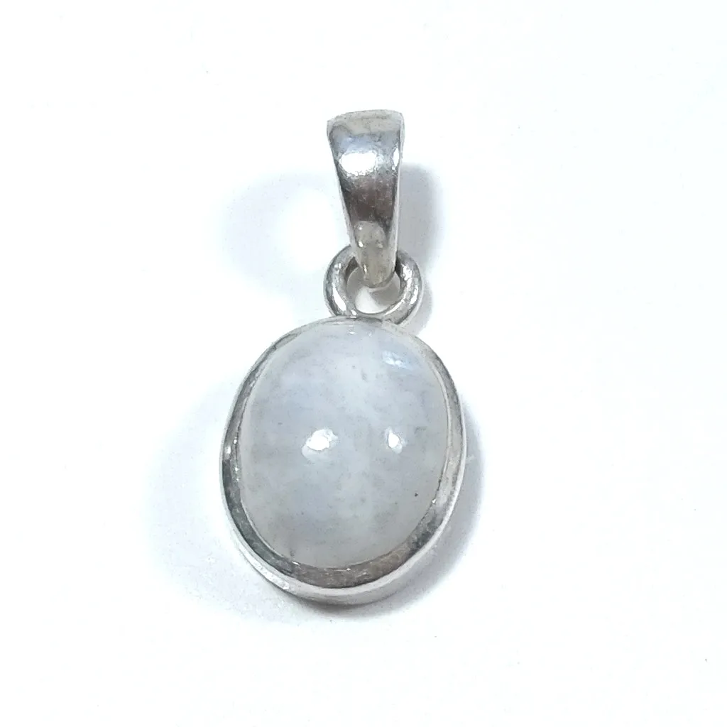 STEINANHÄNGER | in 925er Silber mit Mondstein