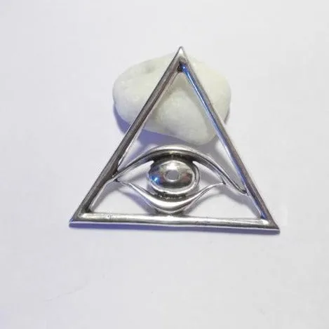 Anhänger „Auge der Vorsehung“ aus Messing – GWALIOR