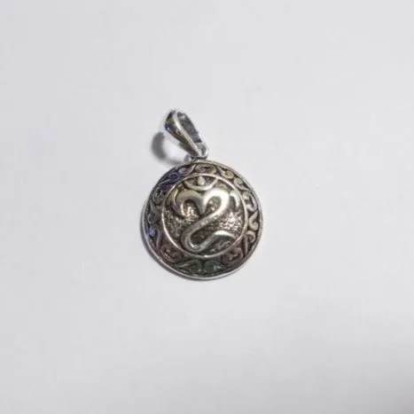 CIONDOLO OM in argento 925 fiore - SHYLA