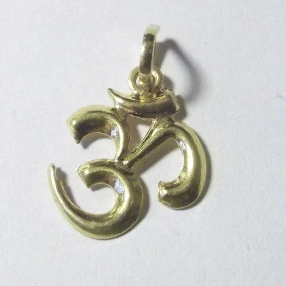Ciondolo OM in oro 18 carati - MADURAI
