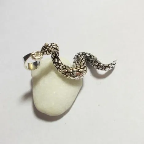 SCHLANGEN-Anhänger aus Silber