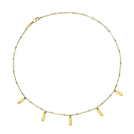 Collana Breil Stylize Pendenti Acciaio Dorato TJ3656