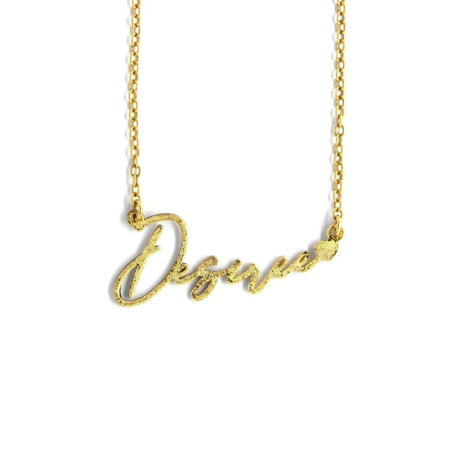 Collana Nome Firma Diamantata