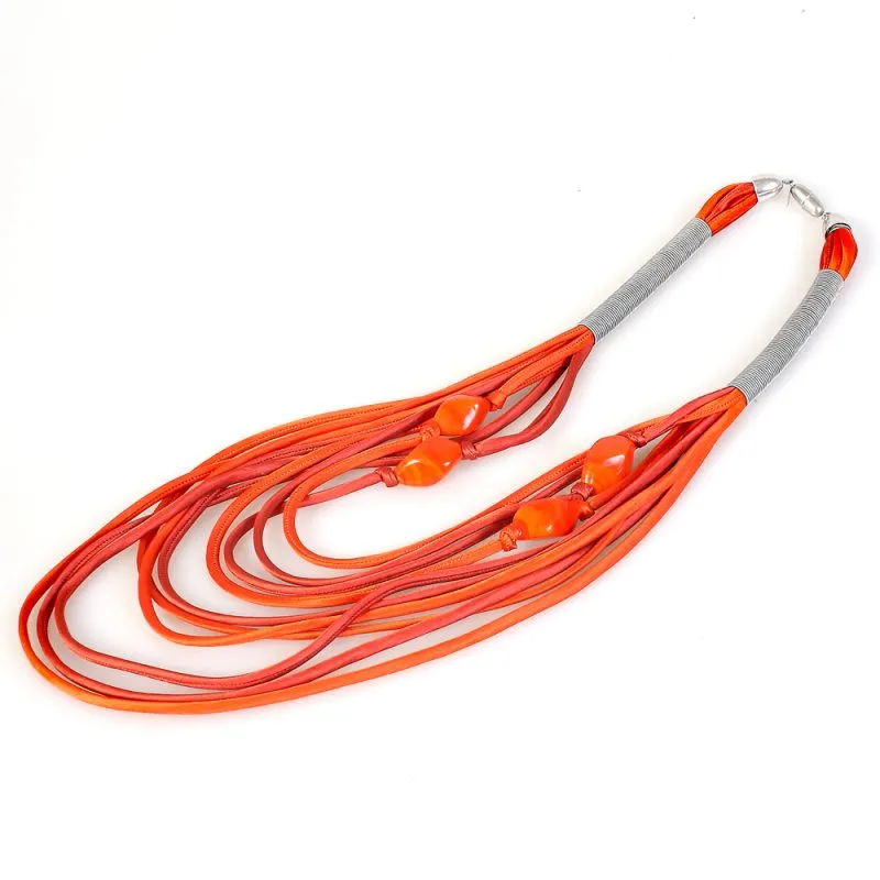 Collane modello Ambra Antares in vetro di Murano