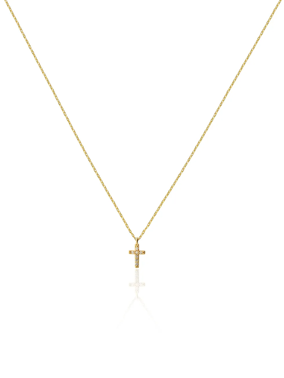 Collar MINI CRUZ oro