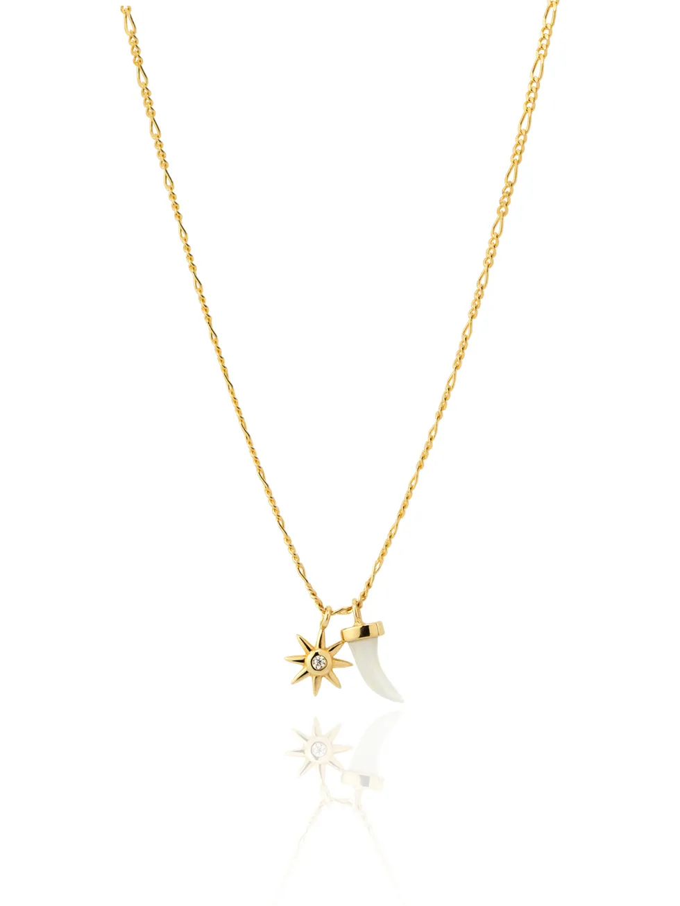 Collar CUERNO SOL oro