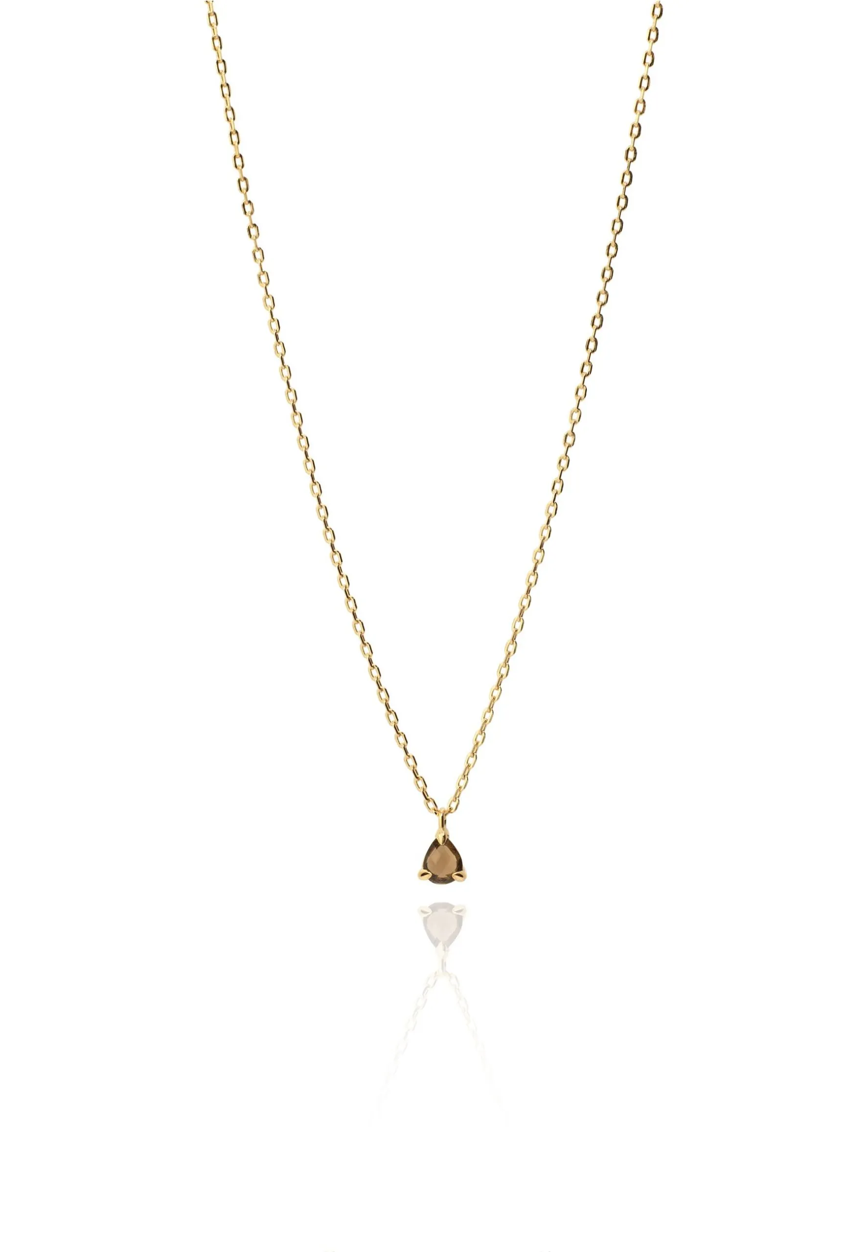 Collar LAGRIMA SMOKE oro