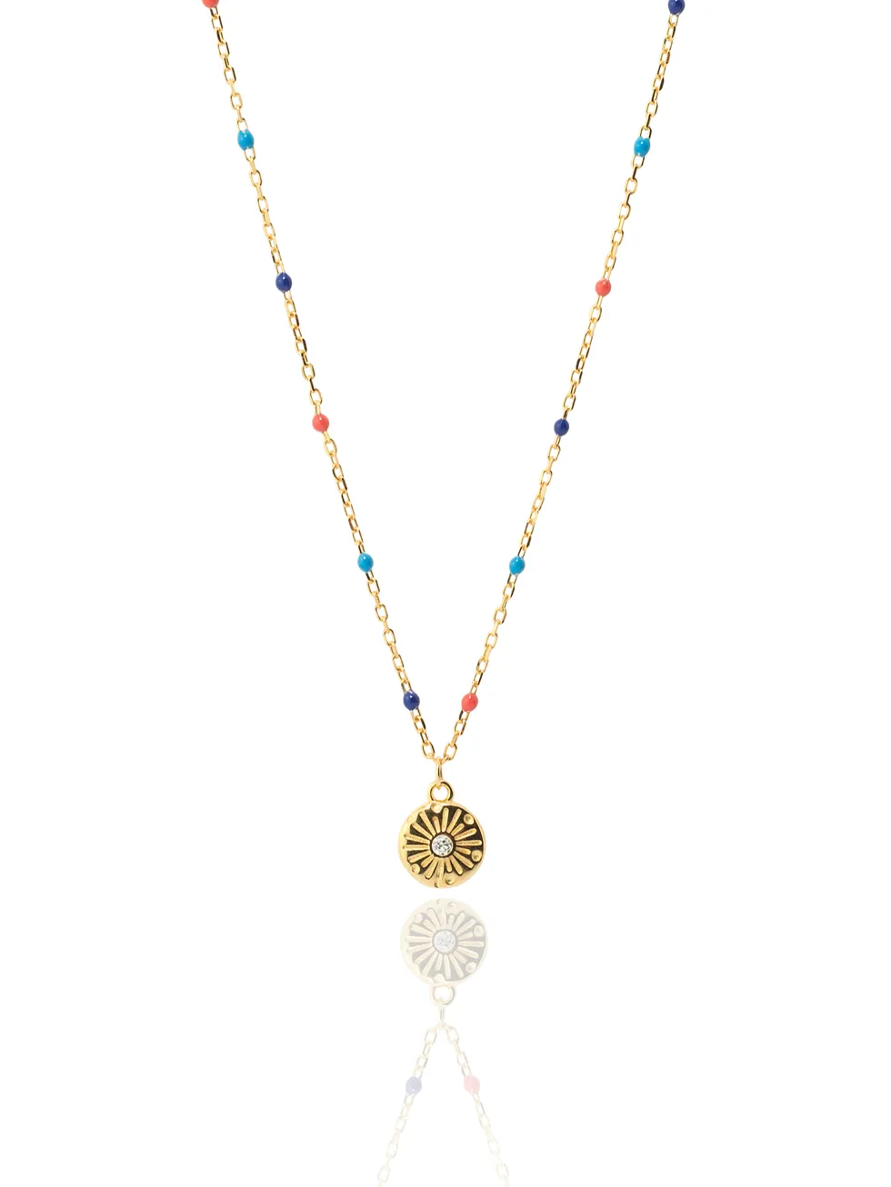 Collar MULTICOLORS oro