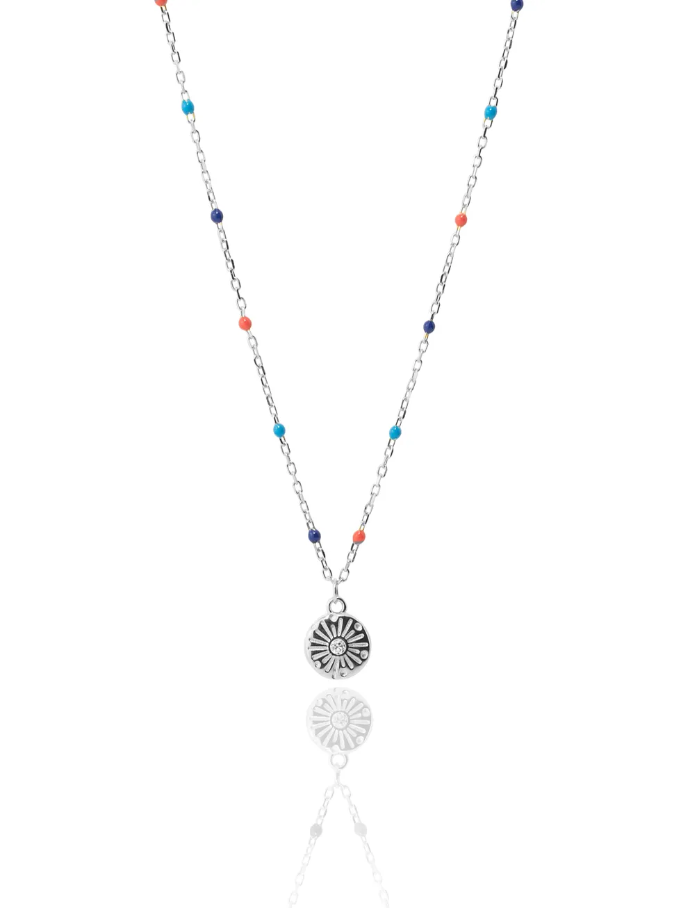 Colar MULTICOLORS plata