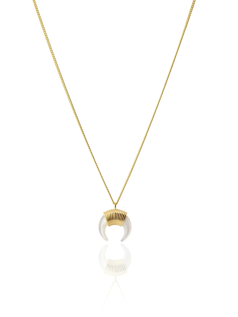 Collar HORN NACAR oro