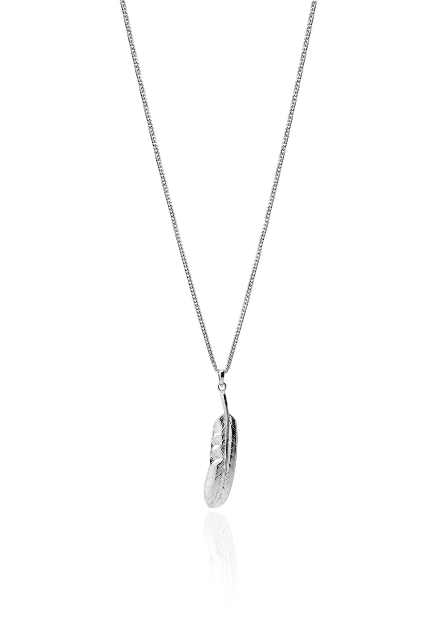 Collar FEATHER MAN plata