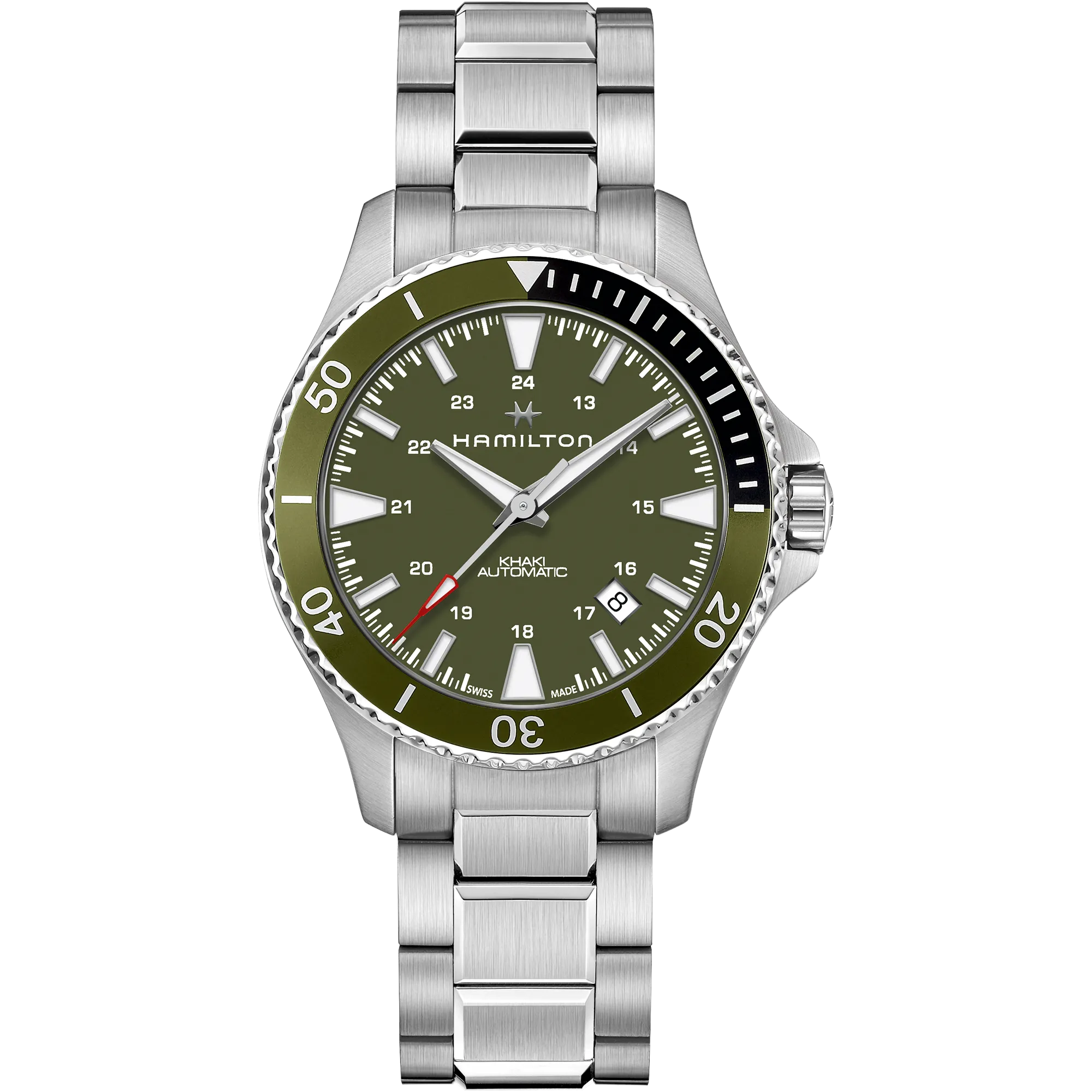 Orologio meccanico uomo HAMILTON khaki navy