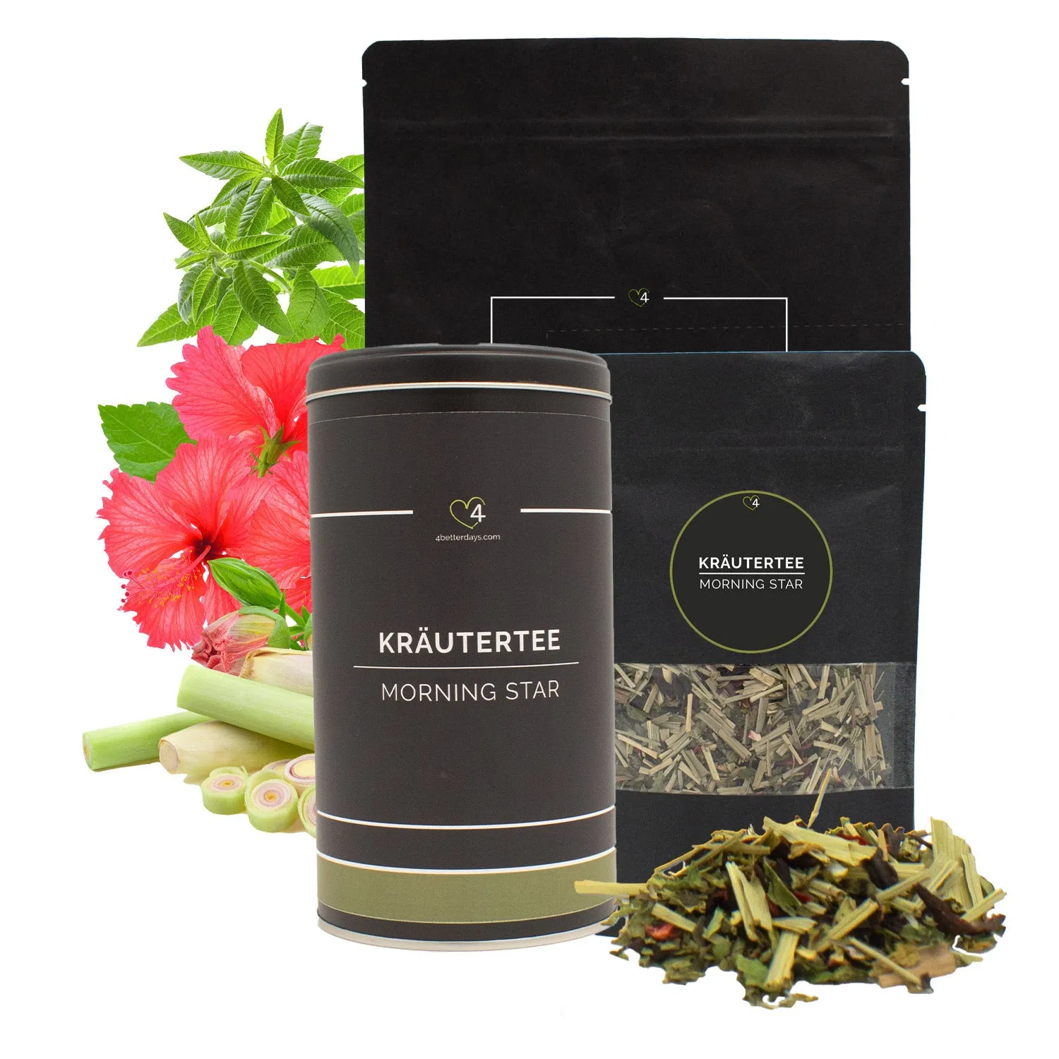 Kräutertee  Morning Star | lose | ohne künstliche Aromen und Geschmacksverstärker | in verschiedenen Größen