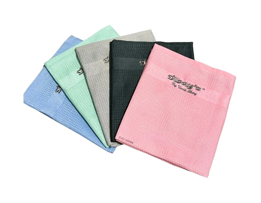 ILBAYS Premium Putztücher 5er Mix-Set Mikrofaser Trockentuch