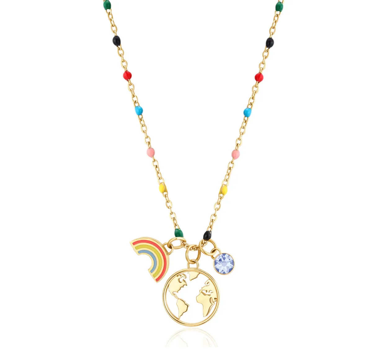 Collana Brosway Chakra dorata -viaggio