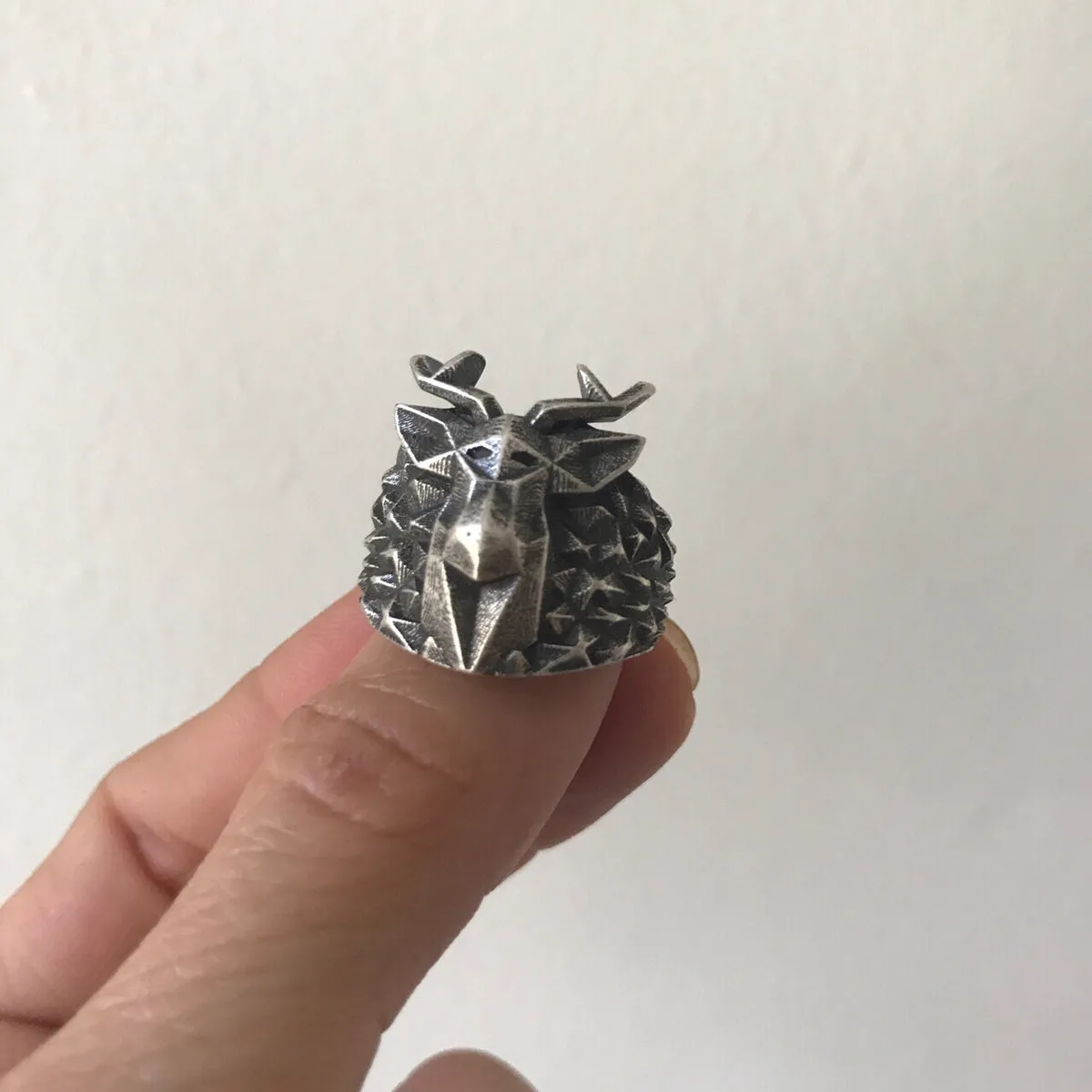 Anello deer Double u frank