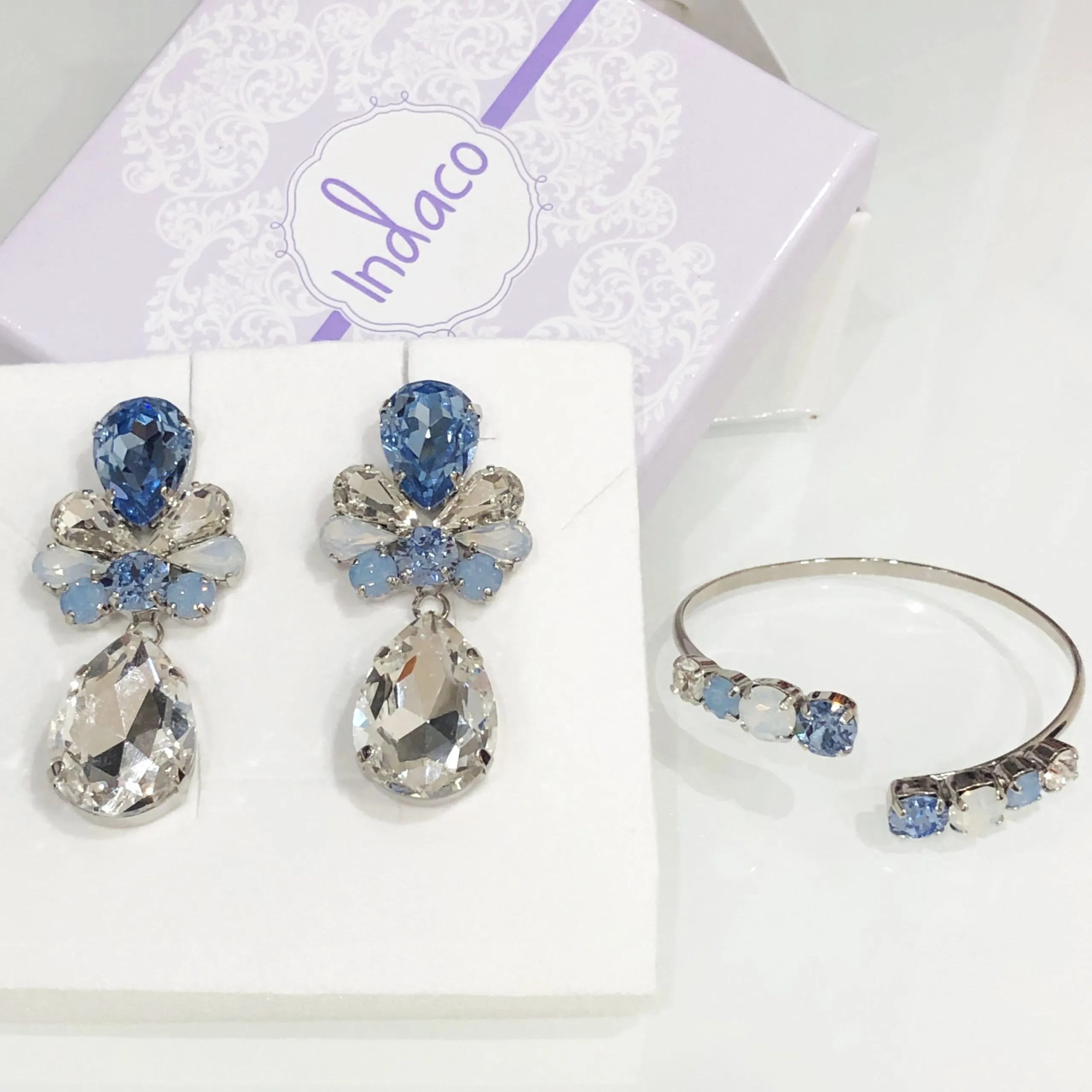 Completo Crystal e celeste