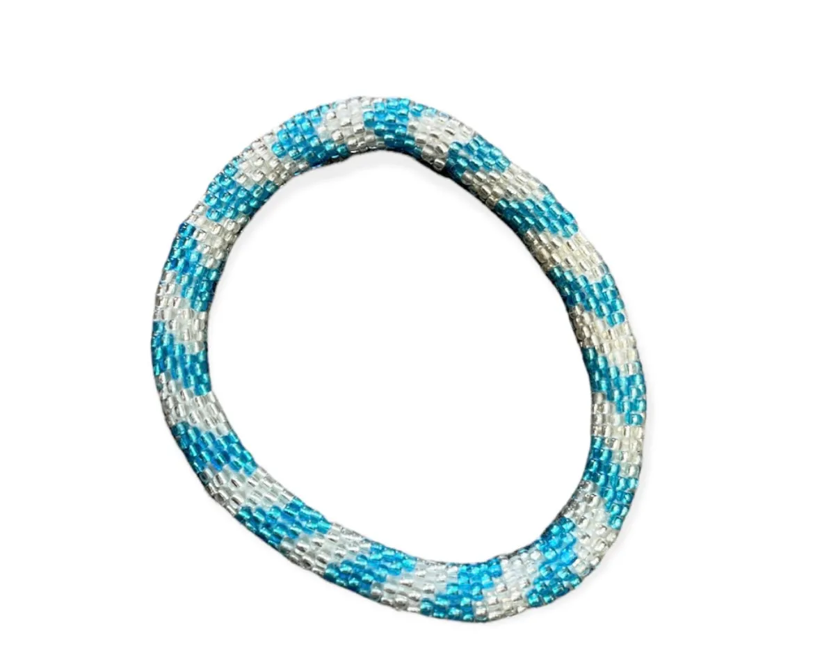 Rollon bracciale perline Nepal light