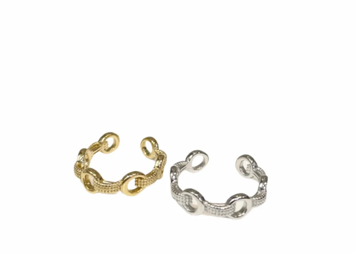 Anello Chain tonda